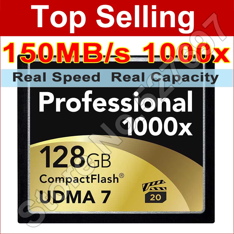 150 МБ/с. Марка 1000x32 ГБ 64 128 CompactFlash CF Карта Высокая Скорость флэш-Карты Памяти Для