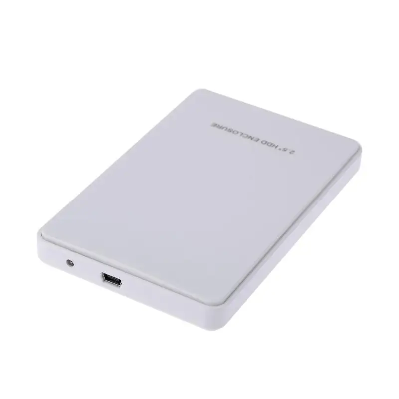 Alloyseed 2.5in PATA IDE жесткий диск USB 2,0 футляр для внешнего накопителя HDD Box White для Mac OS 8,6