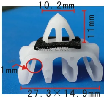 

Free Shipping 100PCS Line pipe clamp For Toyota Car Plastic Clips Auto Fastener Clip Automotive Clips And Fastner Rivet