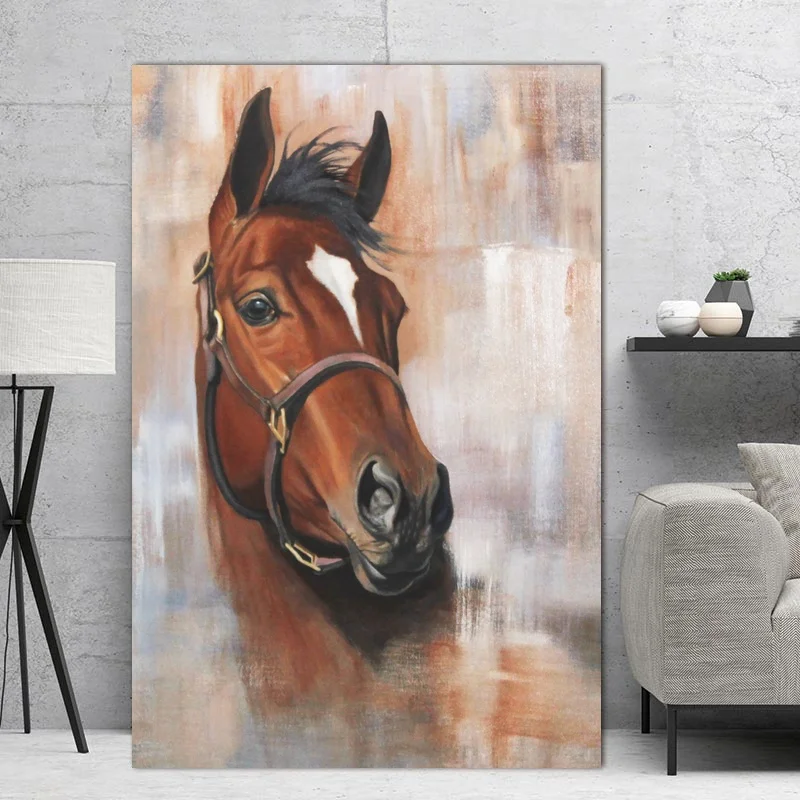 Horse Wall Art Canvas Posters and Prints Painting Wall Pictures for