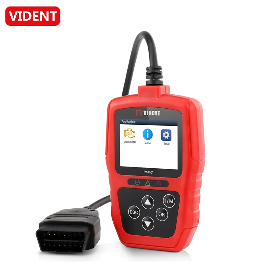 VIDENT iEasy300 CAN OBDII/EOBD Code Reader Free Update Online for 3