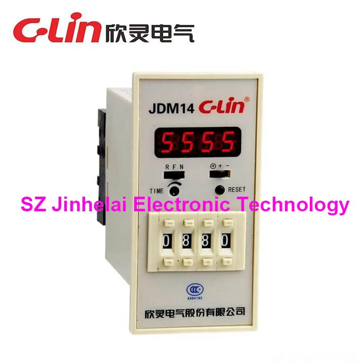 

C-Lin JDM14 New and original Count relay AC220V