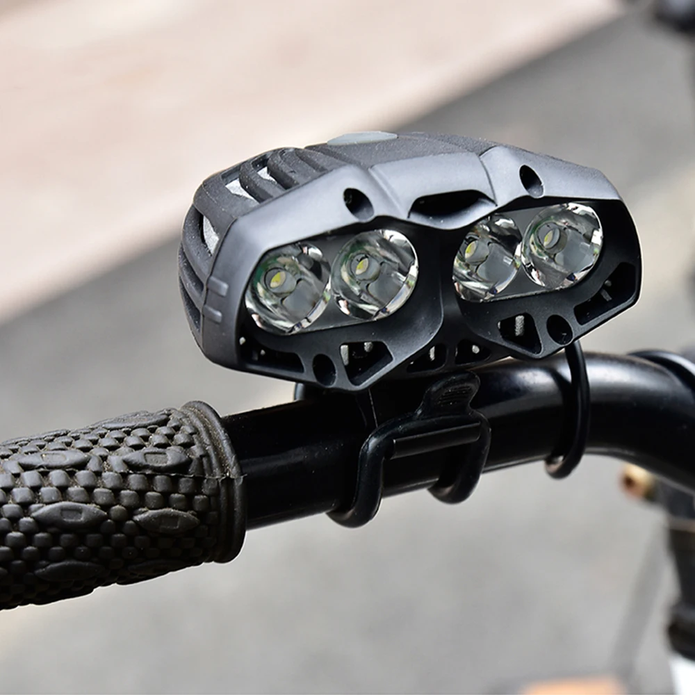 22000LM 4x XML-T6 светодиодный велосипед Велоспорт велосипед передний светильник головной светильник 4 режима