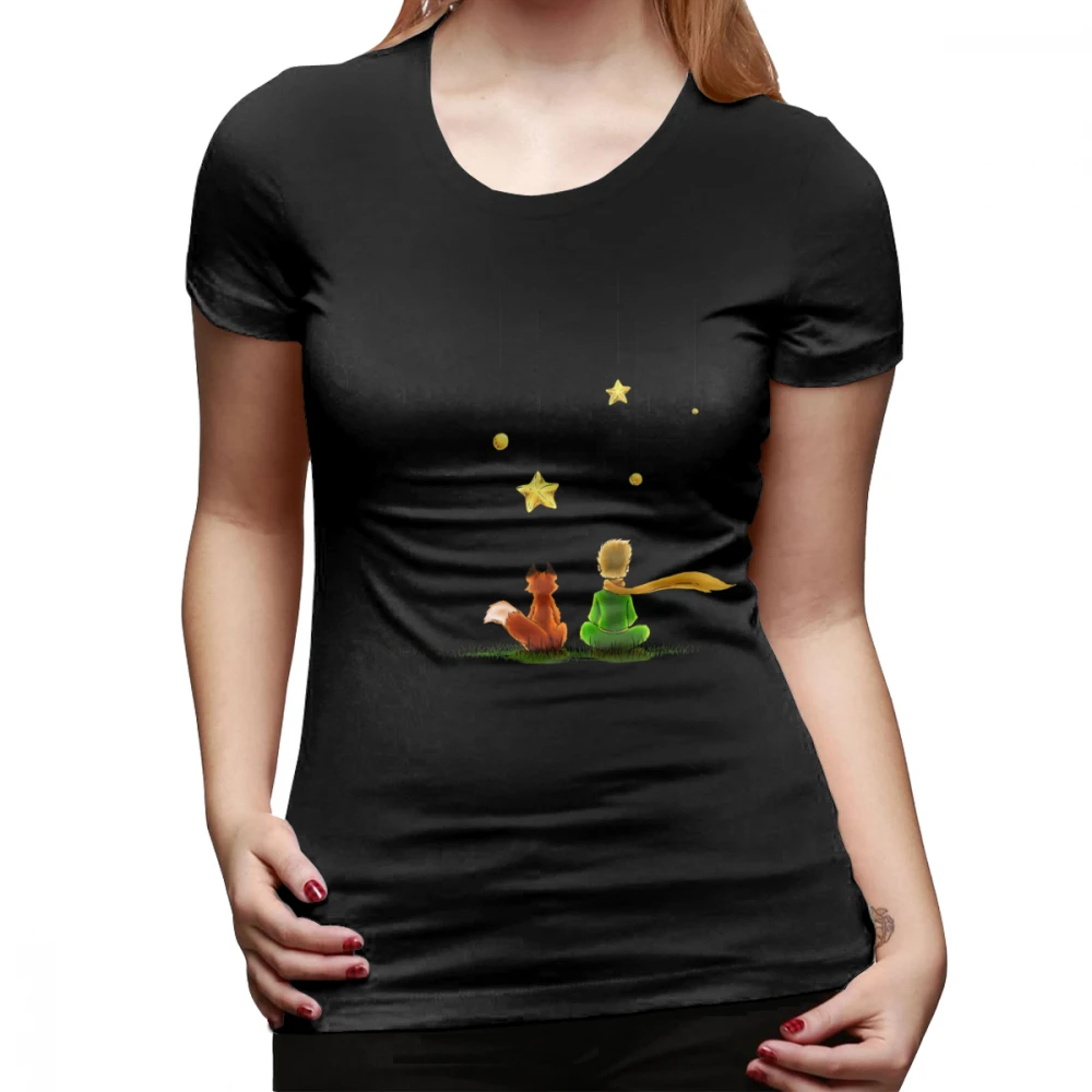 С принтом Маленький принц футболка с леопардовым вечеринка Ropa Bebe Infantil Nino Le Petit