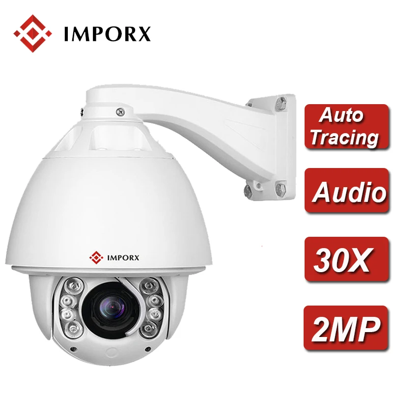 IMPORX камера безопасности 1080 p ip-камера Ночная камера Высокоскоростная камера