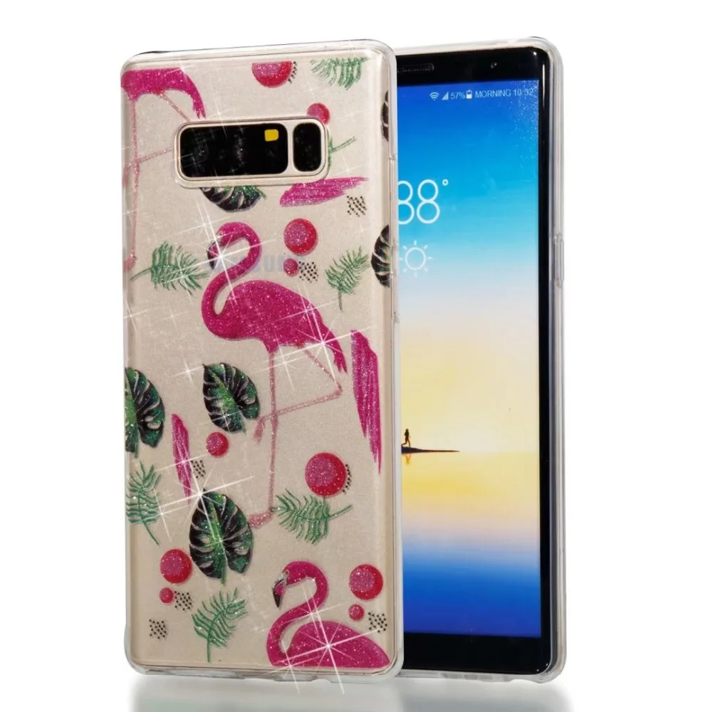 Для samsung S7 край S8 плюс телефонные чехлы с блестками для девочек Bling чехол