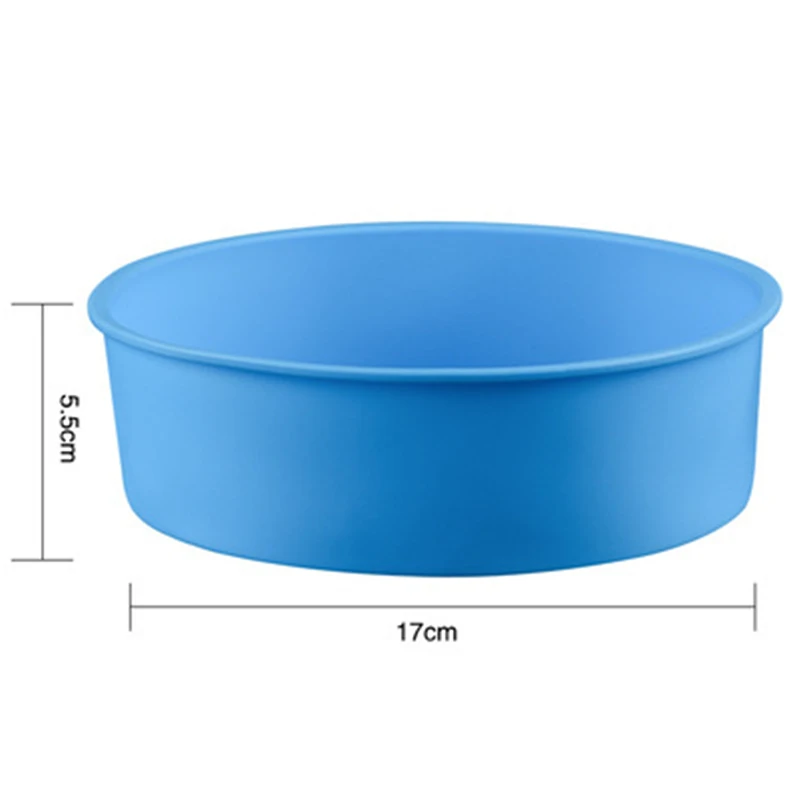 Кухня круглый Форма 3D силиконовые формы для выпечки торта DIY выпечки кекса формы для выпечки лоток для выпечки Kithen инструменты для бытовых печь