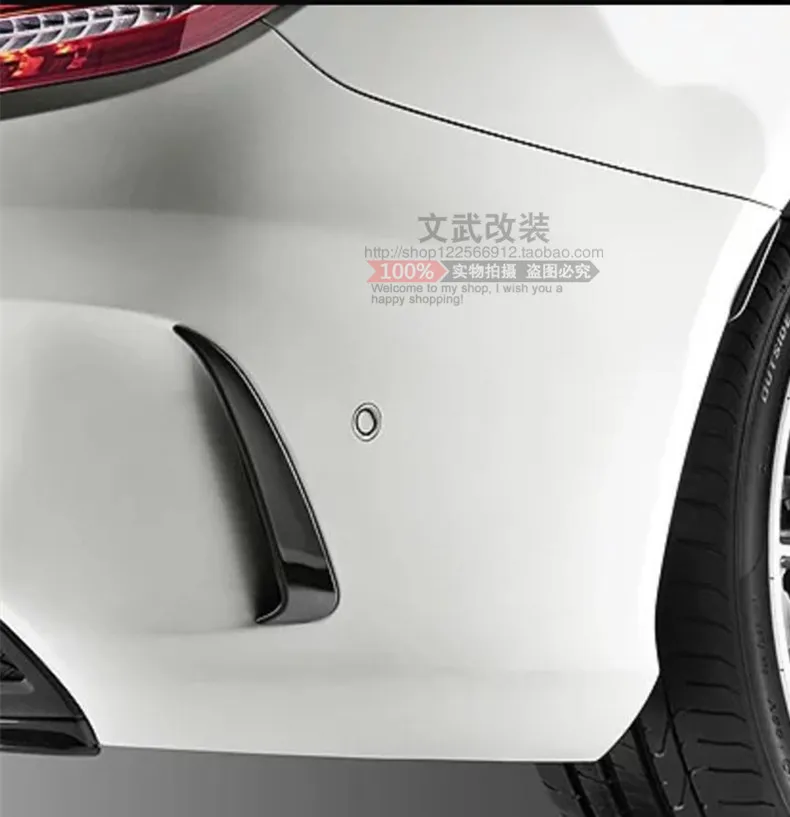 Подходит для Mercedes Benz C w205 C43 AMG coupe углеродное волокно воздушный нож