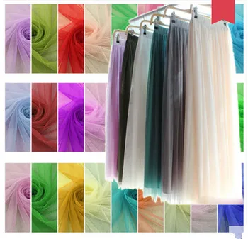 

Soft Grenadine Fabric Encryption Net Fabric Dressmaking Wedding ,Decorection Curtain Mesh Cloth Free shipping 1.6*5meter