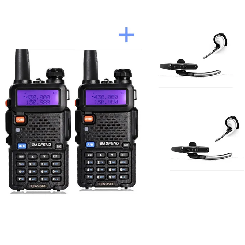 2 шт. UV5R двухстороннее радио Pofung BF FM трансивер UV 5R любительский yaesu cb радиостанция