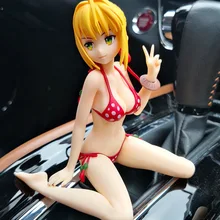 Забавный автомобиль милые игрушки Симпатичные девушки куклы аниме стиль декоративный мультфильм приборной панели игрушка орнамент интерьера автозапчасти дропшиппинг