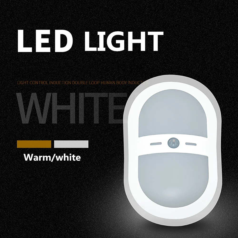  JXSFLYE LED wall Light Wireless Automatic PIR Motion Sensor Activated Induction Light Lamp Indoor & - 32962676430