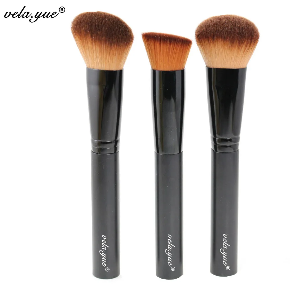 

VELA Professional Makeup Brushes Set 3Pcs Multipurpose Brushes For Face Makeup