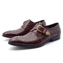 Luxury Brand Designer Genuine Leather Mens Shoes For Men Black Brown Dress Shoes Business Office Formal Shoes JS-A0029 цена Luxury Brand Designer Genuine Leather Mens Shoes For Men Black Brown Dress Shoes Business Office Formal Shoes JS-A0029 цены онлайн