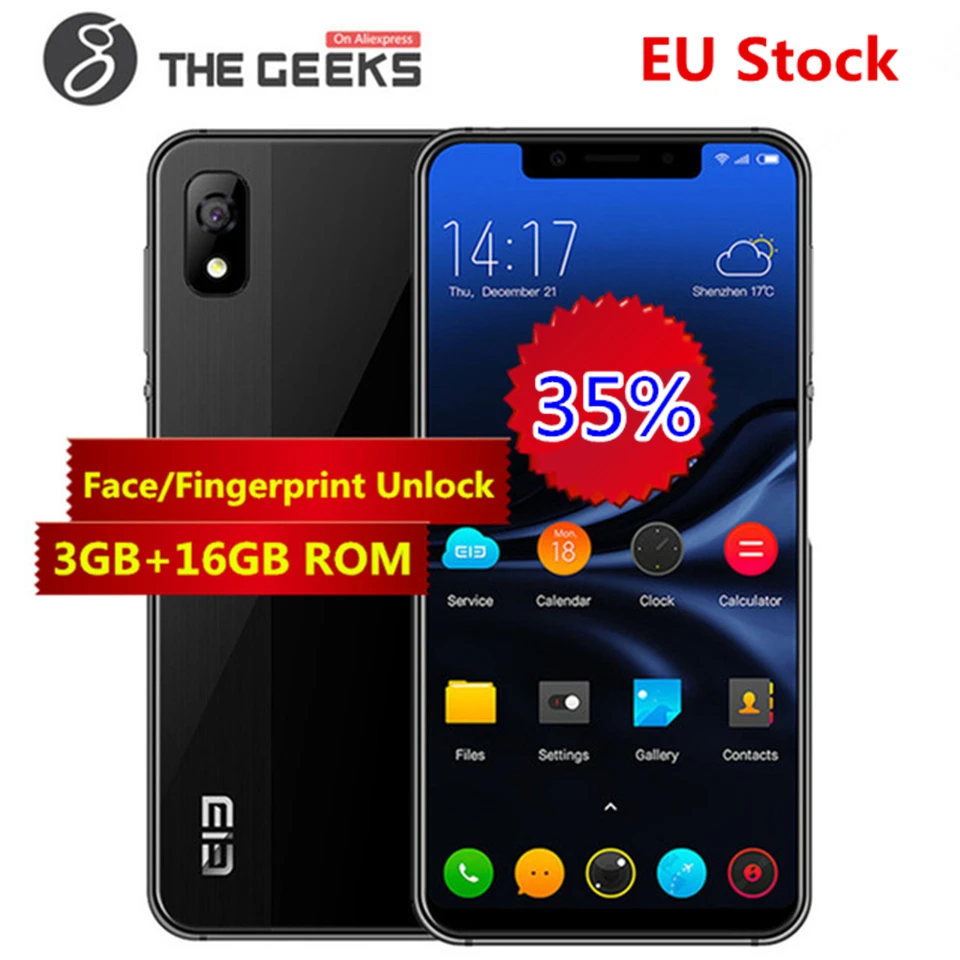 Original ELEPHONE A4 3GB+16GB ROM MTK6739 1.5GHz Quad Core 5.85 Inch 19:9 Screen Side Fingerprint Android 8.1 4G LTE Smartphone Original ELEPHONE A4 3GB+16GB ROM MTK6739 1.5GHz Quad Core 5.85 Inch 19:9 Screen Side Fingerprint Android 8.1 4G LTE Smartphone
