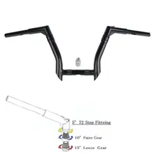 Мотоцикл 1" Rise 1-1/4" Руль для Harley FLD 12-16 FXDLS 16-17 FXDB 13-17
