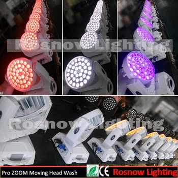

4pcs/Case Touch screen led moving head light wash effect dj event lighting RGBAW UV 6in1 high power