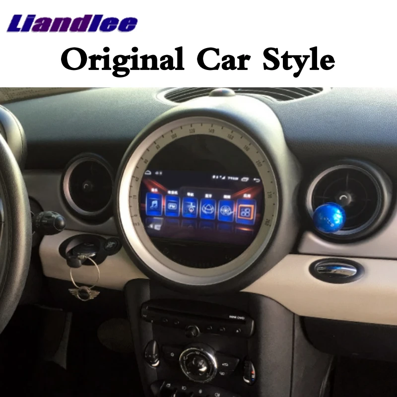 Liandlee Автомобильный мультимедийный без dvd-плеера NAVI для Mini Hatch One R56 2006~ 2013 Android система автомобиля Радио Стерео gps 4G навигация