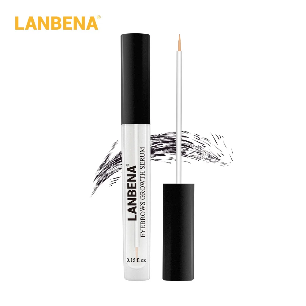 

LANBENA Eyebrows Eyelash Enhancer Liquid Set Treatment Long Thicker Powerful Makeup Eyebrow Growth Serum Cosmetics
