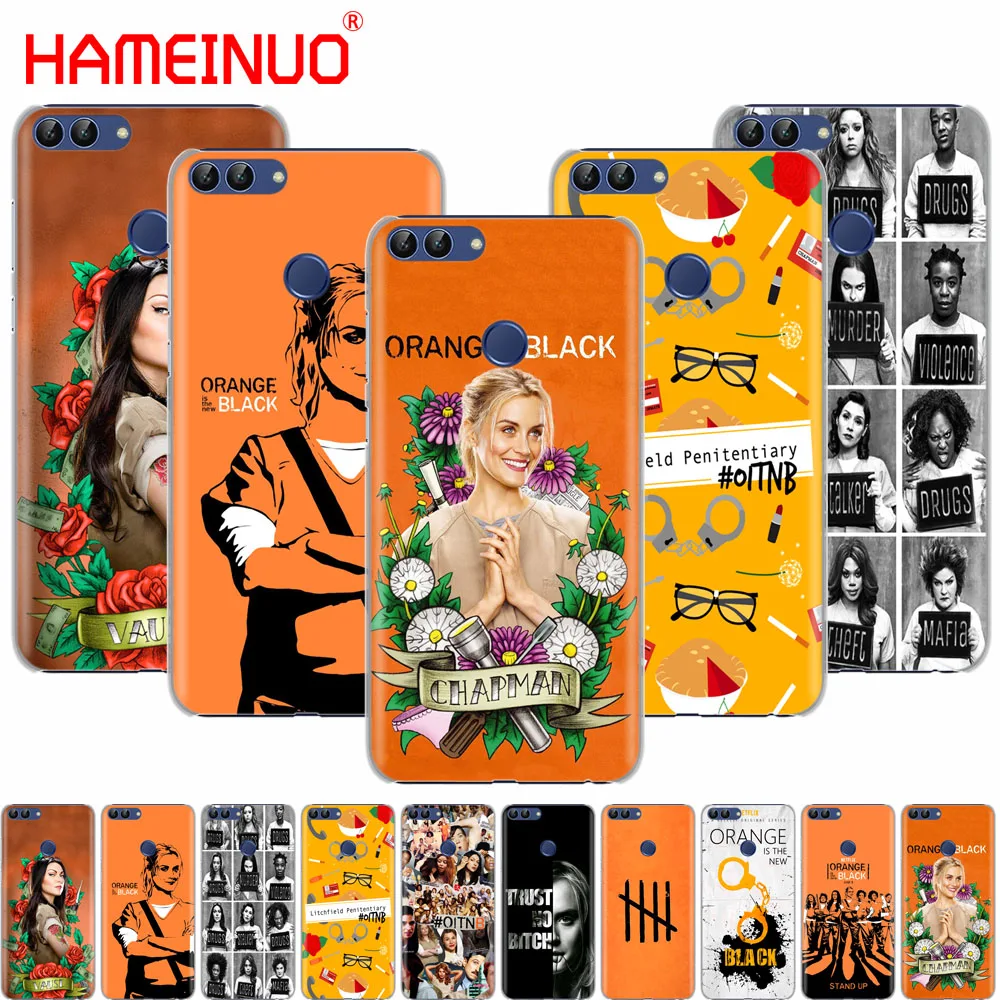 

HAMEINUO ORANGE IS THE NEW BLACK cell phone Cover Case for huawei Honor Y5 7C Y625 Y635 Y6 Y7 Y9 2017 2018 Prime PRO