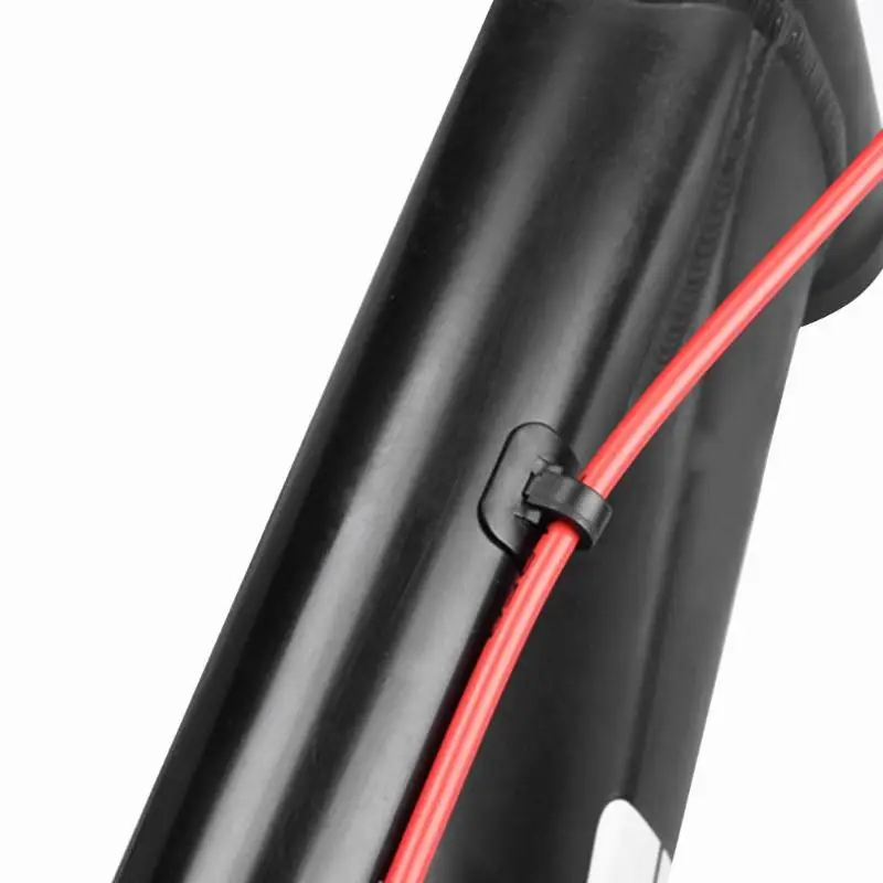

1pcs Bike Bicycle Shifter Disc Brake Cable Sets C Type Tubing Buckle Snap Clamps+ Aluminum Alloy Seats Sets of Brake Cable Clamp