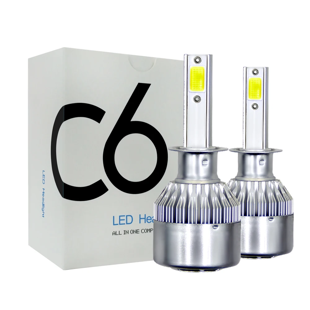 

H4 H7 H1 H11 H13 880 9004 9005 9006 9003 H3 LED Headlight Bulbs Kit 200W 20000LM 6000K Low Beam Fog Bulb HID KDCW1