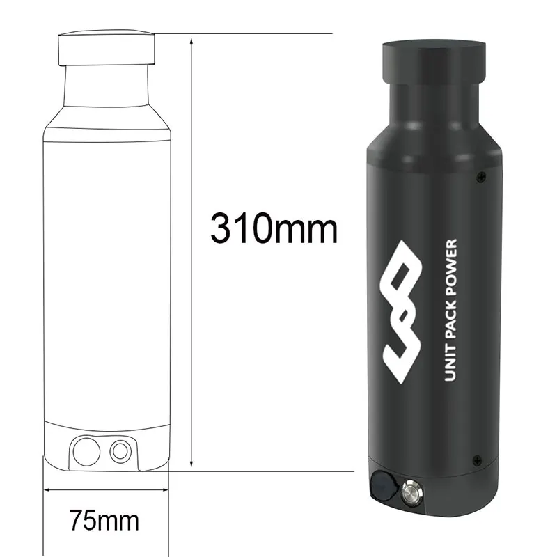 Е-байка 36В 6.4Ah 6.8Ah 7.8Ah лития e-велосипеда Батарея новейший маленький мини бутылка для воды Батарея с USB док-станция для 250 Вт 500 Вт мотор