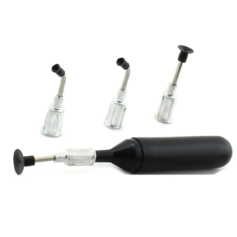 

New SMD IC Vacuum Sucking Pen Remover Sucker Pick Up Tool Solder Desoldering 4 Suction Headers for MT-668 top P0.2