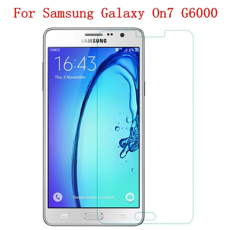 Защитное стекло ShuiCaoRen Высокопрочное 9H взрывозащищенное для Samsung Galaxy On7 G6000|screen