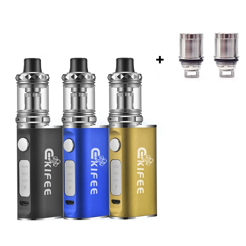 

Newest 100w box mod vape kit with 2000mah build-in battery 3.0ml tank Variable Wattage 40W-100W Electronic Cigarette