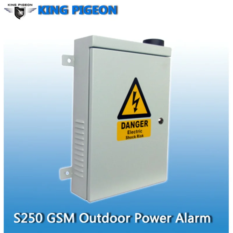 GSM Outdoor Alarm Power Line Loss Alarm Controller Wireless Anti-Theft Electricity Security System GSM GPRS Date & Control Panel