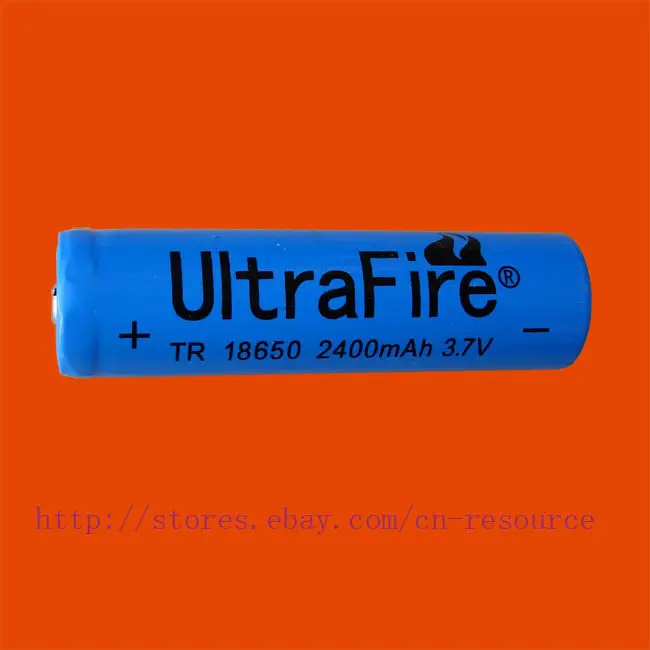 

18650 Lithium Li-ion 3.7V 2400mAh Rechargeable Battery