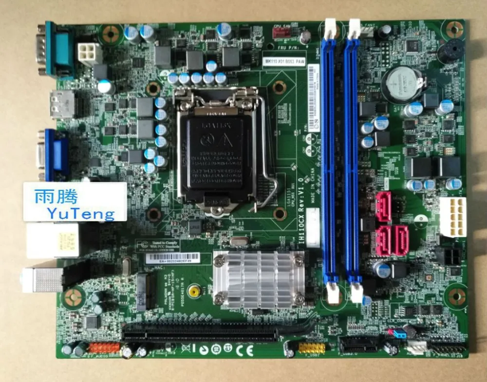 Per Lenovo S510 M4000E Scheda Madre Ih110Cx Lga1151 Mainboard 100% Testato Di Lavoro