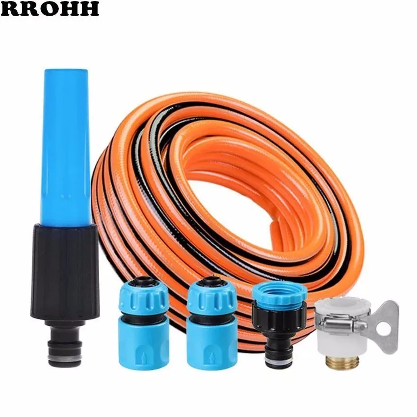 

Automatic Plant Watering Nozzle Water Gun Irrigation system Plastic Hose Water Gun car Wash flower Sprinkler Gardening Supplies