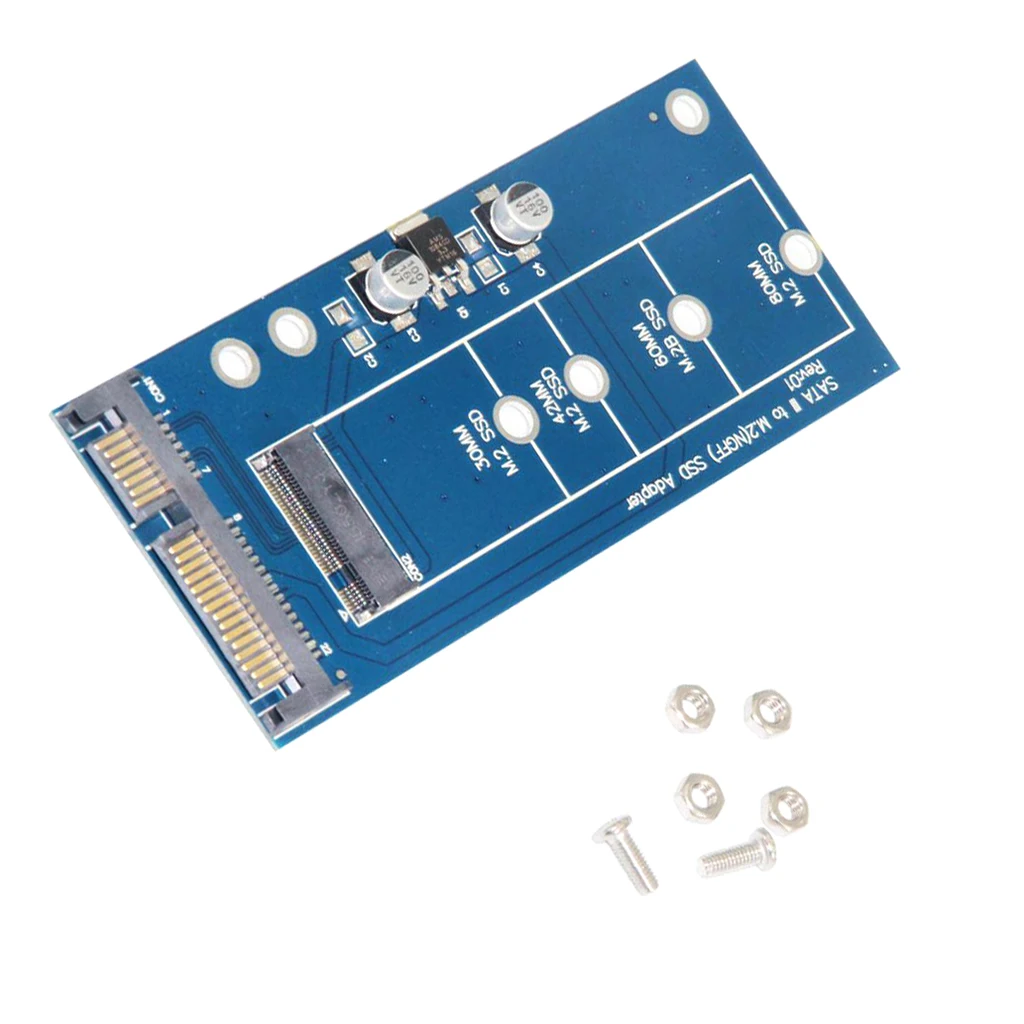 Dovewill  M2 NGFF SSD Solid State Hard Drive toSATA Converter Expansion Card Adapter 