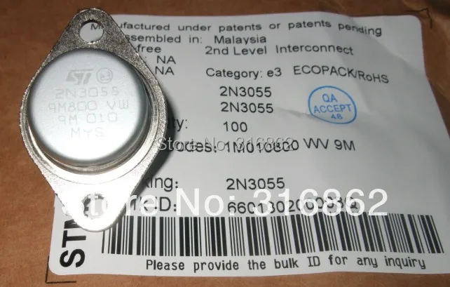 

2N3055 CAN3 ORIGINAL