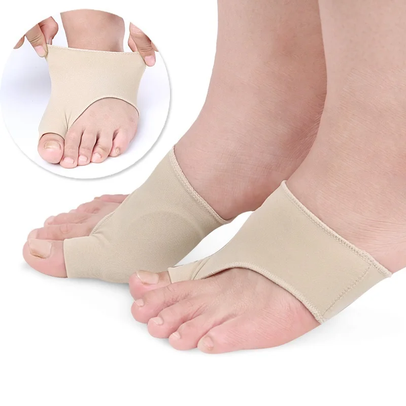 

2Pcs=1Pair Big Toe Hallux Valgus Corrector Orthotics Feet Care Bone Thumb Adjuster Correction Pedicure Socks Bunion Straightener