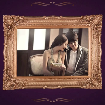 

36inch fashion photo frame resin wall big measurement photo frame photo rack fashion