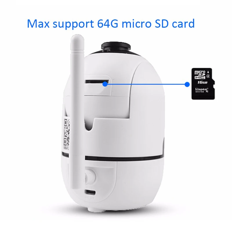 Wifi IP Camera 720P Smart Mini Camera Indoor Security Surveillance Home Camera Wi-Fi Wireless Baby Monitor Night Vision