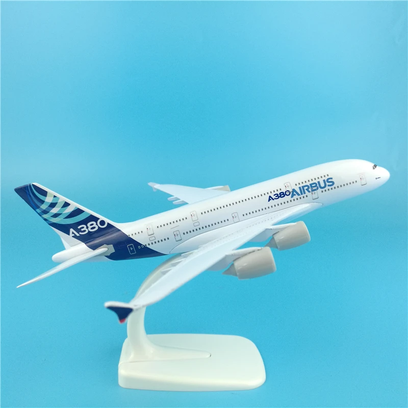 20 см A380 прототип металлический самолет Airbus Модель 1:200 масштаб модель самолета
