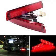 CYAN SOIL BAY 2X Rear Bumper Reflector LED Tail Brake Light Fog Backup Lamp For Nissan Juke Z51 Murano For Infiniti FX35 FX