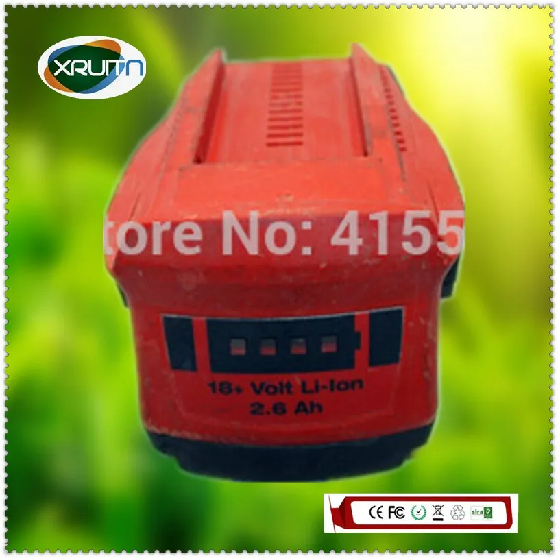 Для HILTI 21,6 V 22V B18/2,6 B22/2,6 CPC литий-ионный аккумулятор 2.6Ah SF SFH SID SIW WSR SCW TE4 18-A 22-A SD4500 HDE 500-A18