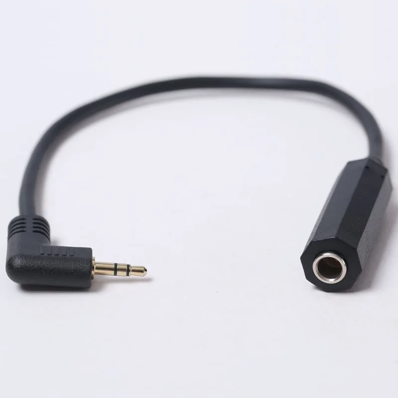 

Microphone Switching Plug 3.5 Mm Elbow 90 Degree To 6.35nn Female Stereo Electronic Organ Audio Cable