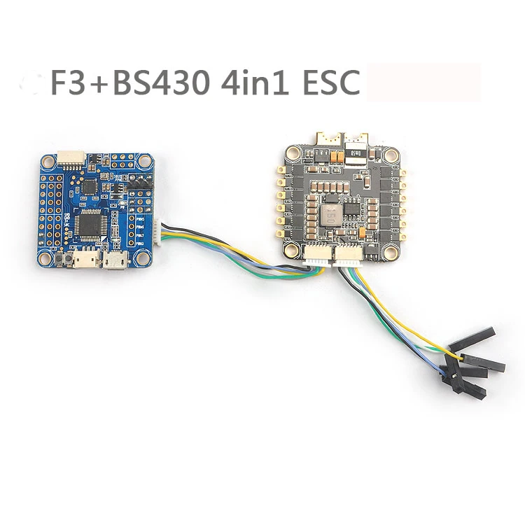 BS430 ESC 30A 3-6S 4 в 1 BLHeli-S прошивка Dshot 4x30A F3 F4 Fly-tower контроллер скорости для FPV Racer камеры RC Дрон