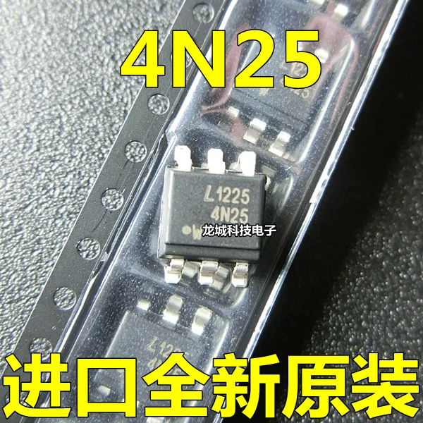4N25 4N25SR2M SOP 6 LITE ON оптопара Новый оригинал|Интегральные схемы| |