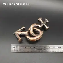 Кольцо «Купидон» головоломка игры Любовник подарок игрушки для взрослых кольцо из металлического сплава Волшебная головоломка решение