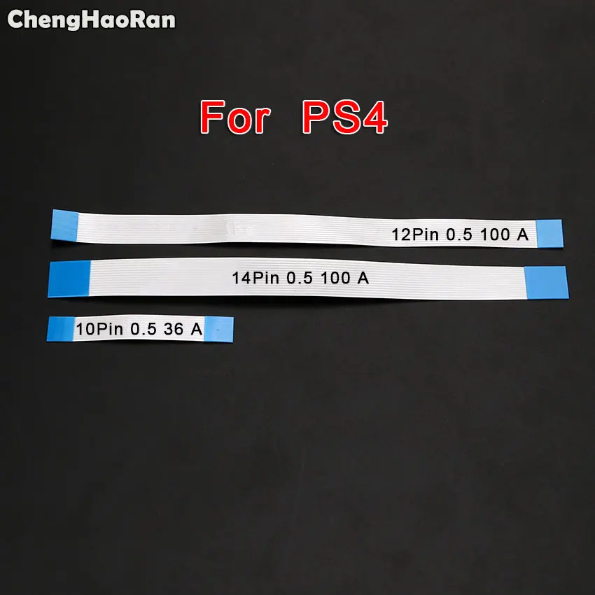 

ChengHaoRan 10pcs For PS4 Controller 10Pin 12Pin 14Pin Charging Board Flex Cable Power Switch Button Touch Pad Flex Ribbon Cable