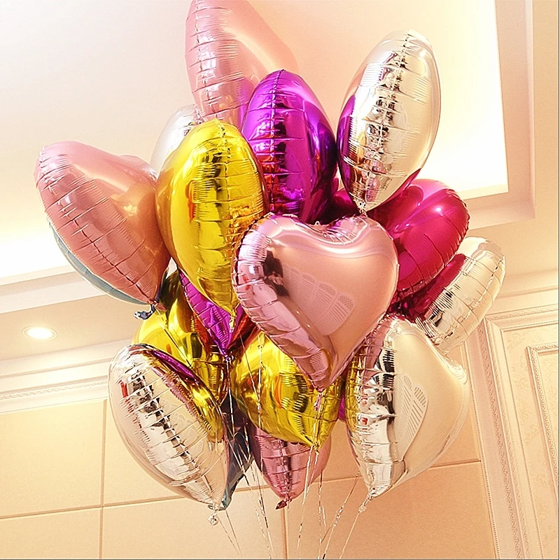 10pcs-10-Inch-Rose-Gold-Helium-Foil-Heart-Shape-Balloons-For-Wedding-Decoration-Happy-Birthday-Party