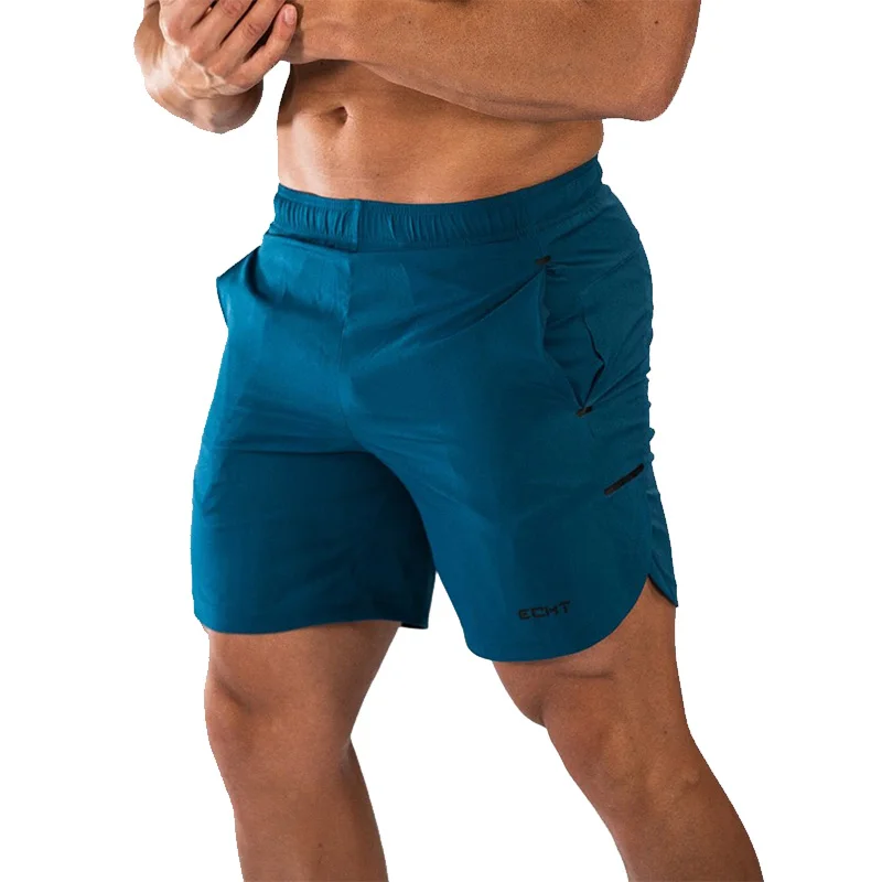 Mens Breathable Shorts Fitness Bodybuilding Fashion Casual Gyms