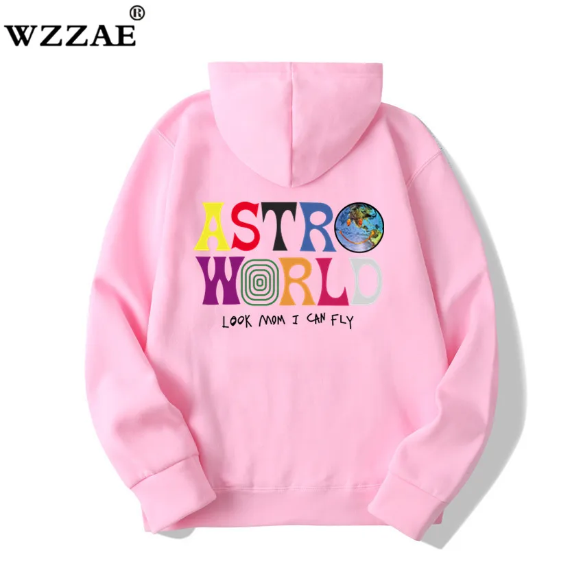 TRAVIS SCOTT ASTROWORLD WISH YOU WERE HERE HOODIES fashion letter ASTROWORLD HOODIE streetwear Man woman Pullover Sweatshirt